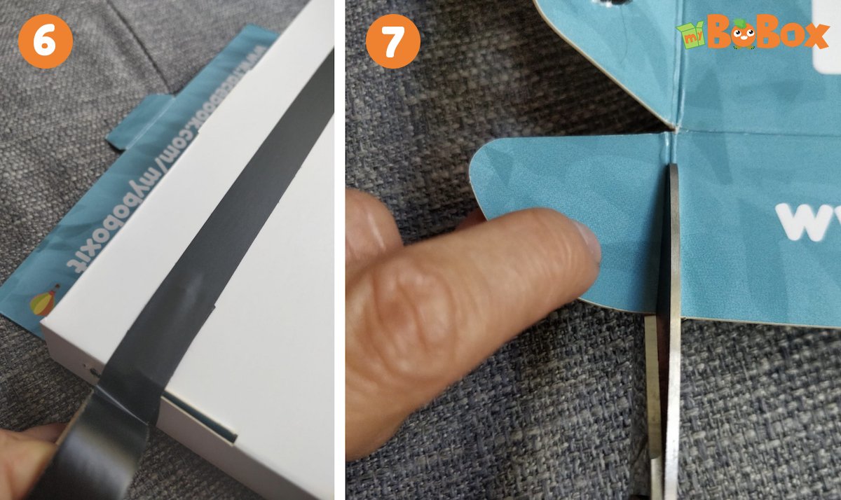 Istruzioni scatola Halloween di myBoBox