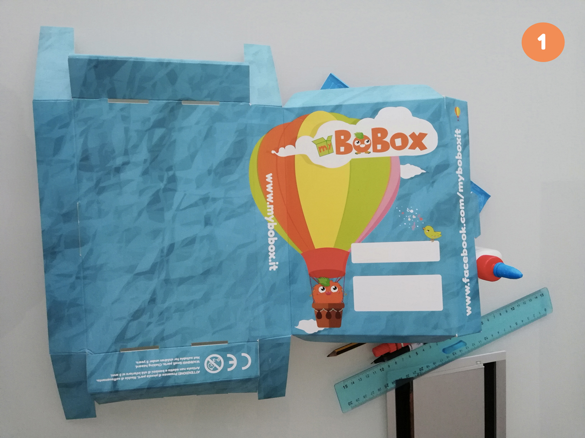 Trasforma myBoBox nella borsa del postino