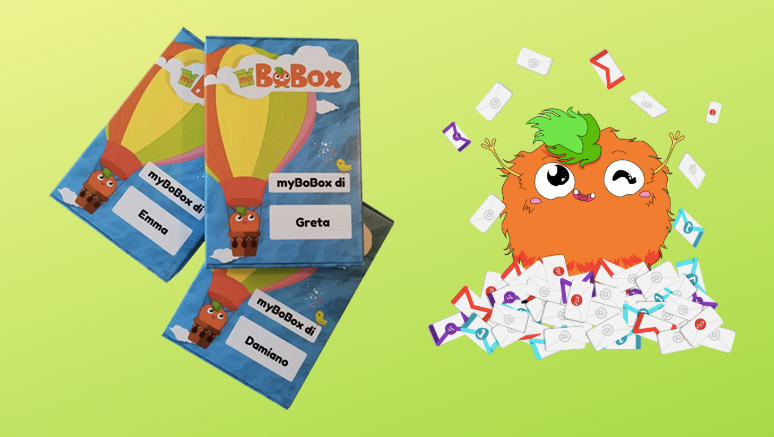 Copertina articolo borsa del postino con scatola myBoBox