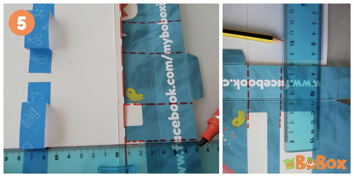 Istruzioni borsa della posta step 5